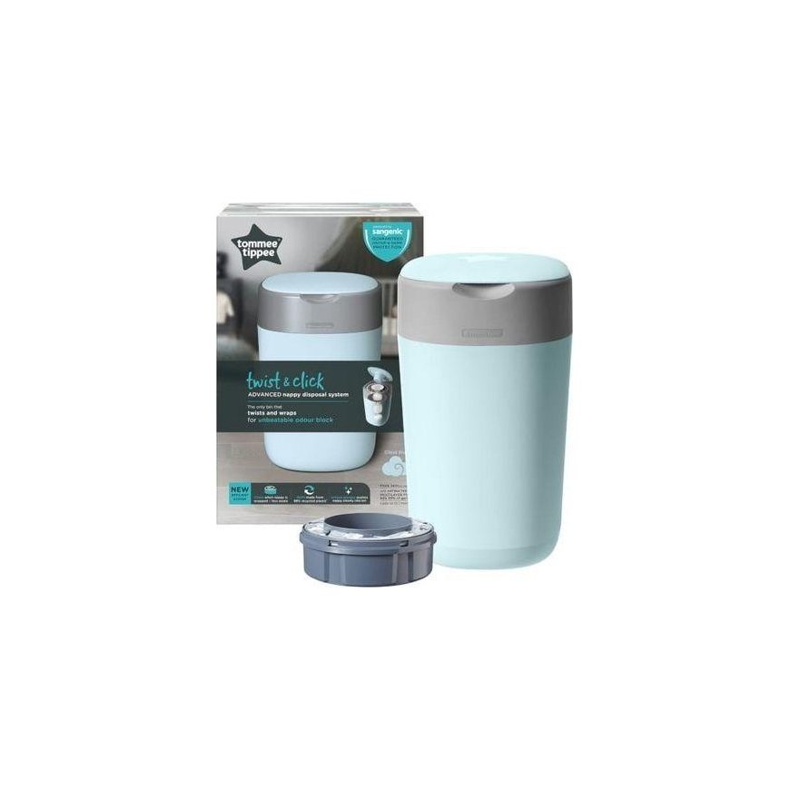 TOMMEE TIPPEE konteineris sauskelnėms Sangenic Twist&Click, žydras, 85100302 – 5