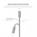 Usams MICUSBJG02 Universal Durable U-Gee USB to Micro USB Data & Charger Cable 1m White (US-SJ039)