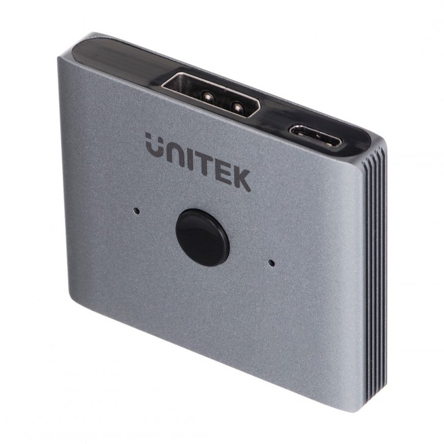 UNITEK KAKSSUUNALINE LÜLITI DP 1.4, 8K, 2ON1 – 5