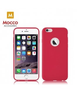 Mocco Ultra Slim Soft Matte 0.3 mm Silicone Case for Samsung A320 Galaxy A3 (2017) Red
