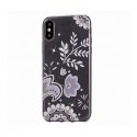 Devia Bloosom Силиконовый Чехол с Кристалами Swarovsky для Apple iPhone X / XS Серебряный Devia Bloosom Силиконовый Чехол с Кристалами Swarovsky для Apple iPhone X / XS Серебряный