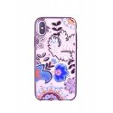 Devia Bloosom Aizmugurējais Silikona Apvalks ar Swarovski Kristaliem priekš Apple iPhone X / XS Rozā Devia Bloosom Aizmugurējais Silikona Apvalks ar Swarovski Kristaliem priekš Apple iPhone X / XS Rozā
