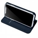 Dux Ducis Premium Magnet Case Grāmatveida Maks Telefonam Apple iPhone XS Max Zils Dux Ducis Premium Magnet Case Grāmatveida Maks Telefonam Apple iPhone XS Max Zils