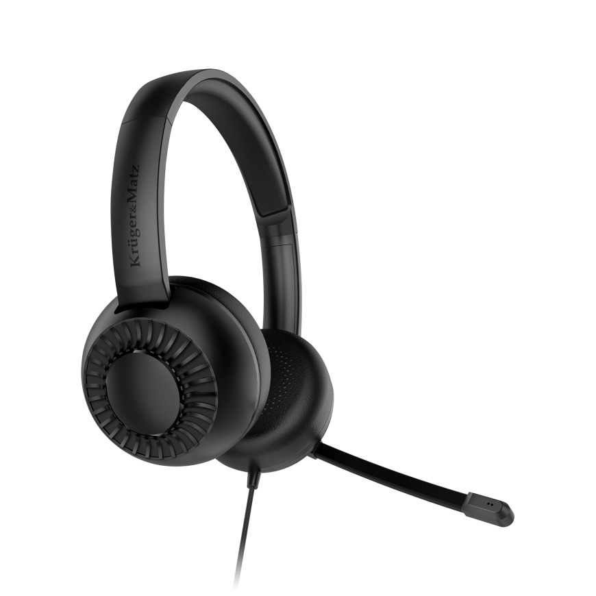 Krüger&Matz Headphones with microphone (USB) Kruger