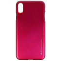 Mercury i-Jelly Back Прочный Силиконовый Чехол для Apple iPhone XS MAX Розовый