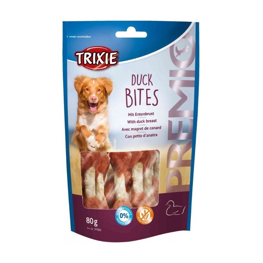 TRIXIE Snacki Premio Duck Bites - Maius koerale - 80g