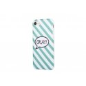 Devia Vivid Okay Plastic Back Case For Apple iPhone 7 / 8 White - Green Devia Vivid Okay Plastic Back Case For Apple iPhone 7 / 8 White - Green