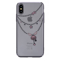 Devia Shell Пластмассовый Чехол с Кристалами Swarovsky для Apple iPhone X / XS Черный Devia Shell Пластмассовый Чехол с Кристалами Swarovsky для Apple iPhone X / XS Черный