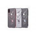 Devia Shell Plastic Back Case With Swarovsky Crystals For Apple iPhone X / XS Black Devia Shell Plastic Back Case With Swarovsky Crystals For Apple iPhone X / XS Black
