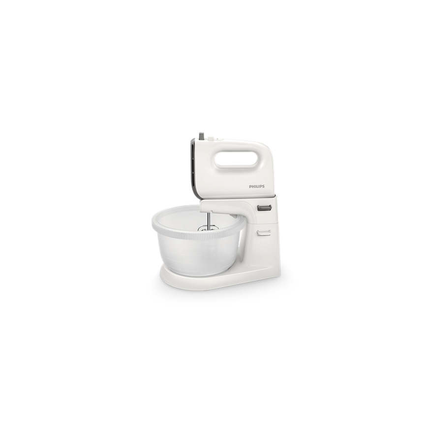 Rokas maisītājs ar trauku Philips HR3745 / 00 (450W balts)