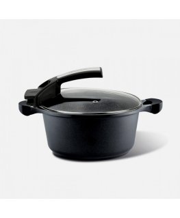 Pensofal Saxum Saucepan 24cm (W/Glass) 5808