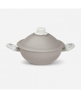 Pensofal White Diamond Vapsi 24cm (2 Handles W/LID) 6316