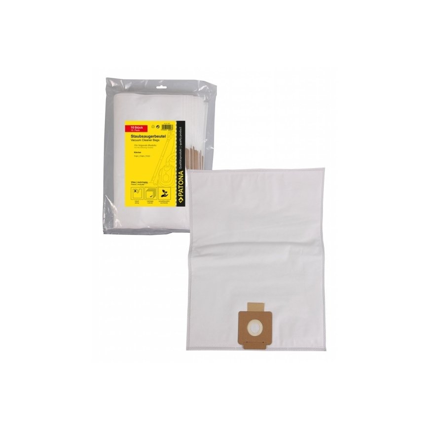 Pölypussi Fleece T15 / 1, T17 / 1, 10 kpl, Kärcher – 3