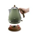 Electric kettle DeLonghi Icona Vintage KBOV 2001.GR (2000W 1.7l olive color)