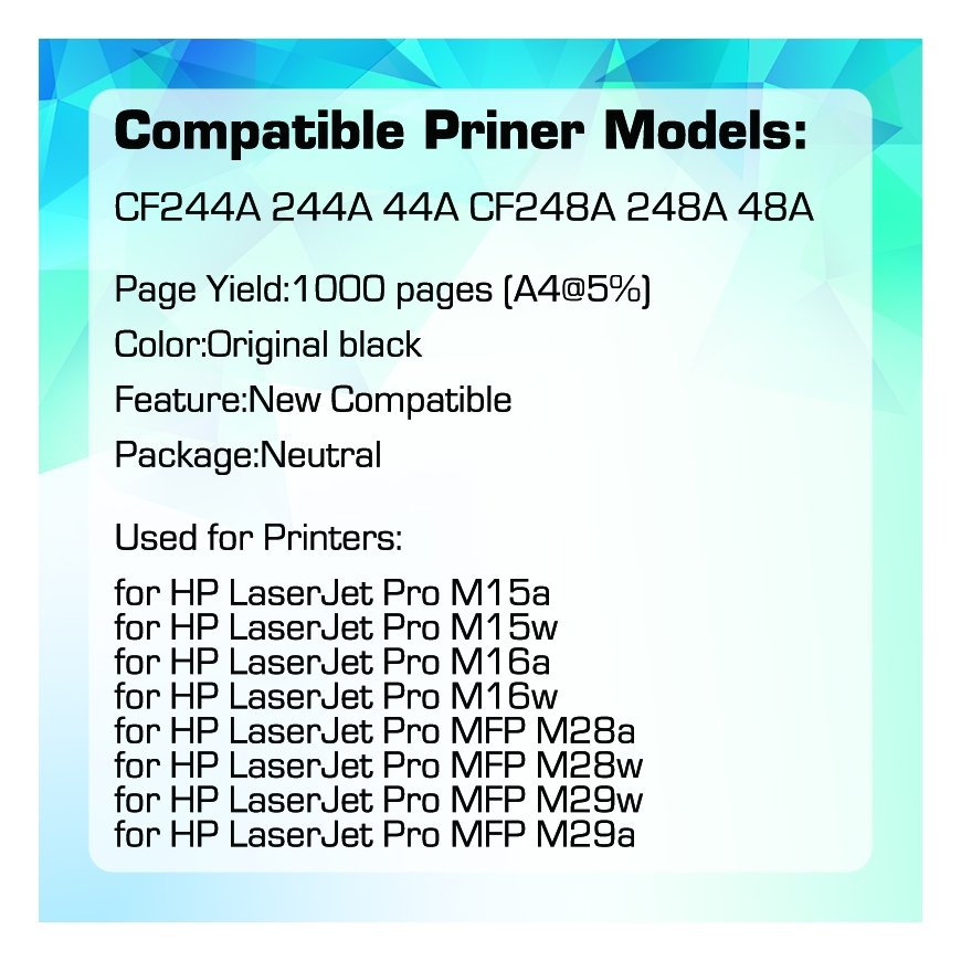 HP CF244A toneris (oriģināls HP 44A