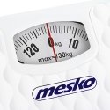 Kitchen scales Scales Mesko Scale MS 8160 Mechanical, Maximum weight (capacity) 130 kg, Accuracy 100 Kitchen scales Scales Mesko Scale MS 8160 Mechanical, Maximum weight (capacity) 130 kg, Accuracy 100
