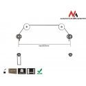 MACLEAN MC-557 Maclean MC-557 Extra Slim Quality Wall TV Screen Mount Bracket 23-70 50kg MACLEAN MC-557 Maclean MC-557 Extra Slim Quality Wall TV Screen Mount Bracket 23-70 50kg