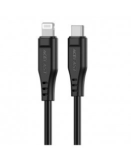 Cable USB MFI Acefast C3-01, USB-C to Lightning, 30W, 1.2m (black)