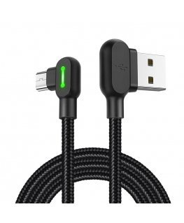 Mcdodo CA-5280 LED USB to Micro USB Cable, 1.2m (Black)