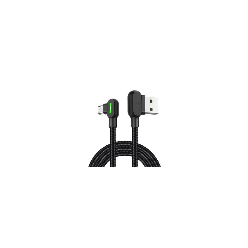 Mcdodo CA-5280 LED USB to Micro USB Cable, 1.2m (Black) – 2