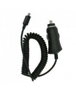 HQ V2 Premium Auto Lādētājs 1A + Micro USB kabelis Melns