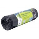 1x10 Secolan Duty Heavy Garbage Bags, drawstring 120 l grey/sw 1x10 Secolan Duty Heavy Garbage Bags, drawstring 120 l grey/sw
