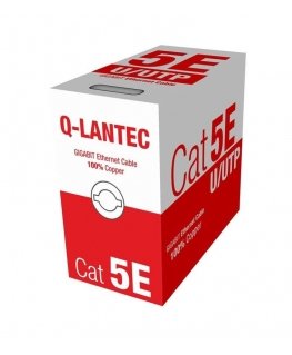 A-LAN võrgukaabel, 100% vask, KIU5PVC305NC (UTP 305m kat. 5e hall)