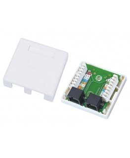 Pistikupesa A-LAN GN002 (kat. 5e UTP valge)