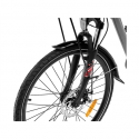 Lancia Incanto, City E-Bike, Motor power 250 W, Wheel size 26 ", Garantija 24 month(s), Sidabrinis
