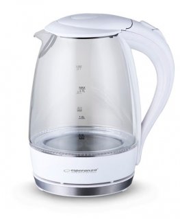 Electric kettle Esperanza Salto Angel EKK011W (2200W 1.7l white)