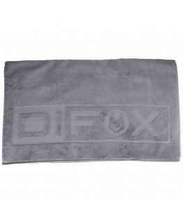 Kelioninis Difox rankšluostis 80 x 180 cm 100 % medvilnė pilka