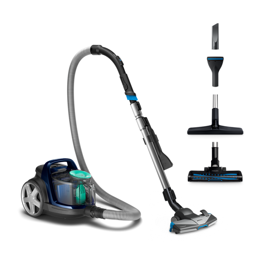 Bagless vacuum cleaner Philips PowerPro Active FC9556 / 09 (750W black)