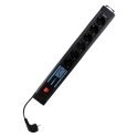 REV outlet Strip 6-fold 3m Supraguard anthracite REV outlet Strip 6-fold 3m Supraguard anthracite