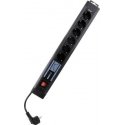 REV outlet Strip 6-fold 3m Supraguard anthracite REV outlet Strip 6-fold 3m Supraguard anthracite
