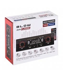 Autoraadio BLOW CLASSIC 78-287 (Bluetooth, USB + AUX + SD kaardid)