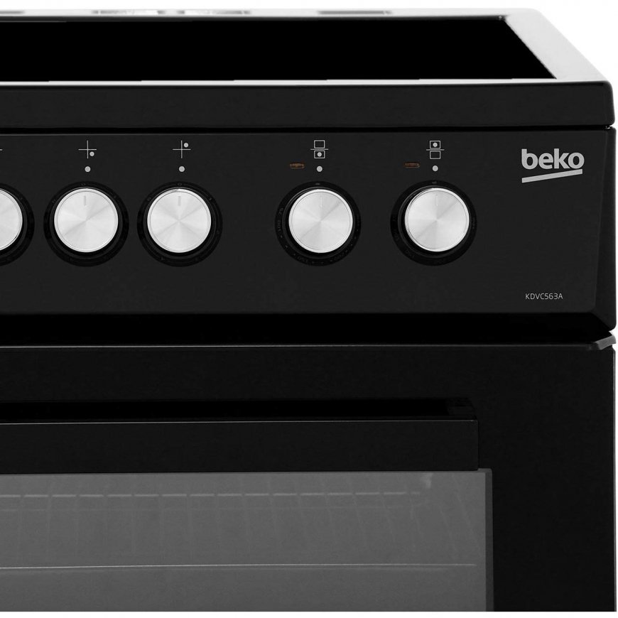 Keraamiline pliit, Beko, 50cm, must FSE57310GAS