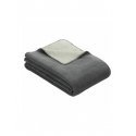 Ibena Uni Doubleface blanket Dublin anthracite 150x200cm Ibena Uni Doubleface blanket Dublin anthracite 150x200cm