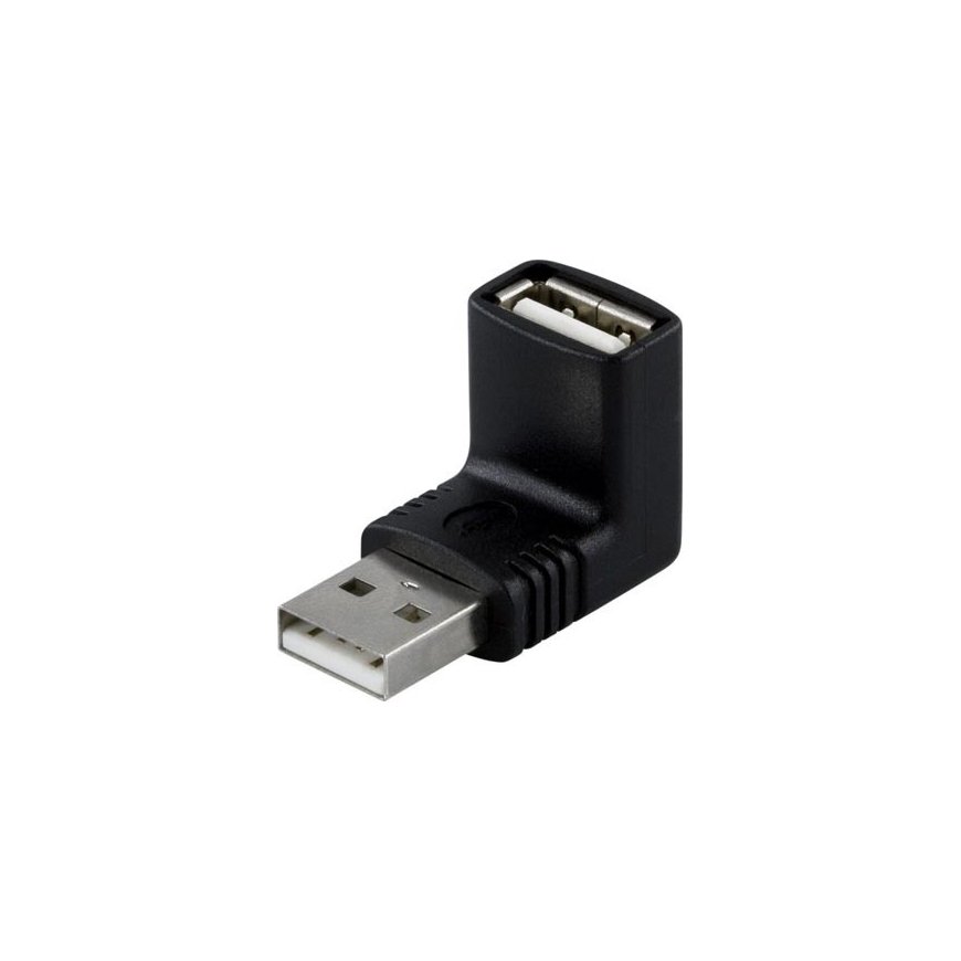 Fuj: tech USB leņķa adapteris, USB A spraudnis - USB A ligzda