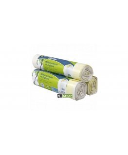 1x20 Secolan Garbage Bags with drawstring 35 l white