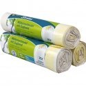 1x20 Secolan Garbage Bags with drawstring 35 l white 1x20 Secolan Garbage Bags with drawstring 35 l white