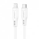 Cable USB MFI Acefast C3-01, USB-C to Lightning, 30W, 1.2m (white)