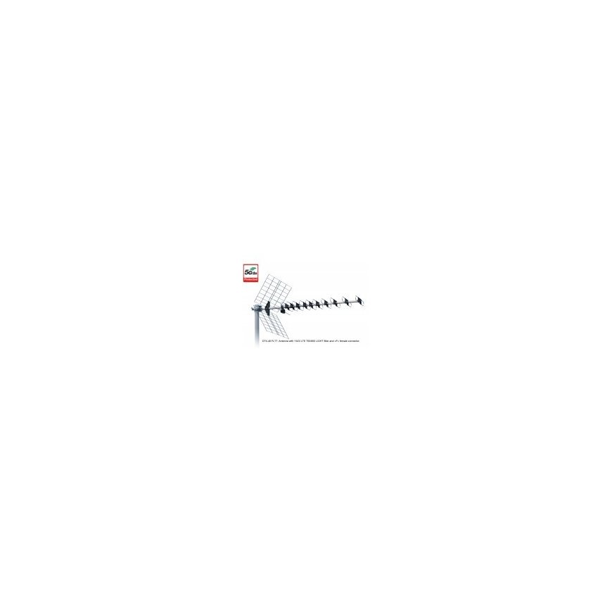 TV Antenna ISKRA DTX-48 FLT7 Silver – 3