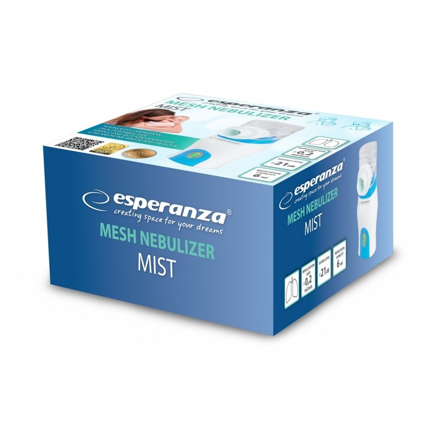 Esperanza MIST ECN005 näoinhalaator (sinine ja valge) – 2