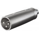 Fuj:tech XLR-uros RCA-naaras adapteri Fuj:tech XLR-uros RCA-naaras adapteri