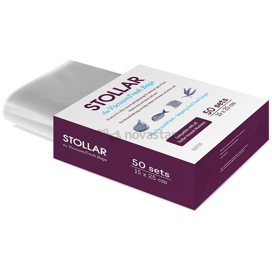 VacuumFresh kotid 50tk 15x25cm, Stollar SAT55 – 3