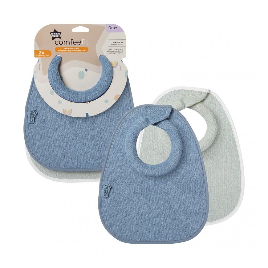 TOMMEE TIPPEE bibs COMFEEFIT, 0 m+, 2 pcs., multicolour, 46353060