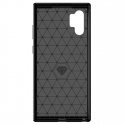 TakeMe TPU plāns aizmugures maks-apvalks ar KARBONA virsmas efektu priekš Samsung Galaxy Note10 (N97 TakeMe TPU plāns aizmugures maks-apvalks ar KARBONA virsmas efektu priekš Samsung Galaxy Note10 (N97