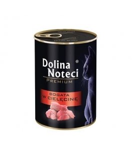 DNP kaķim, kas bagāts ar teļa gaļu 400g