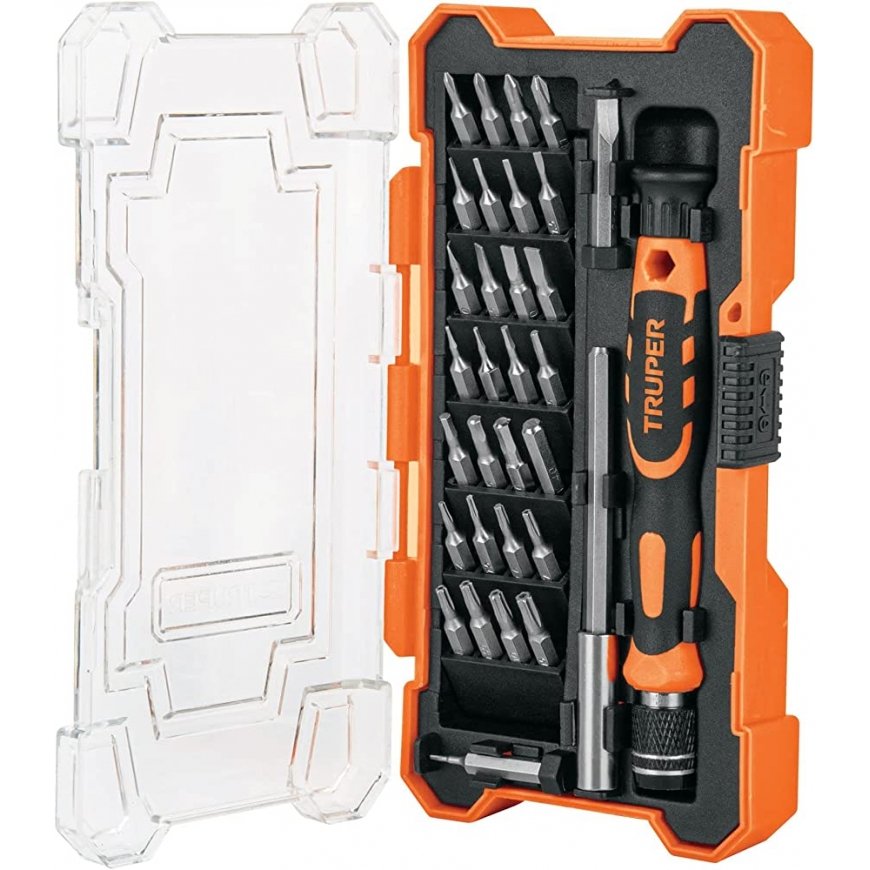 Electronics repair tool kit, 32pcs Truper® – 3