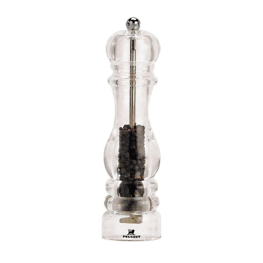 Peugeot NANCY pepper mill Acryl clear 18 cm